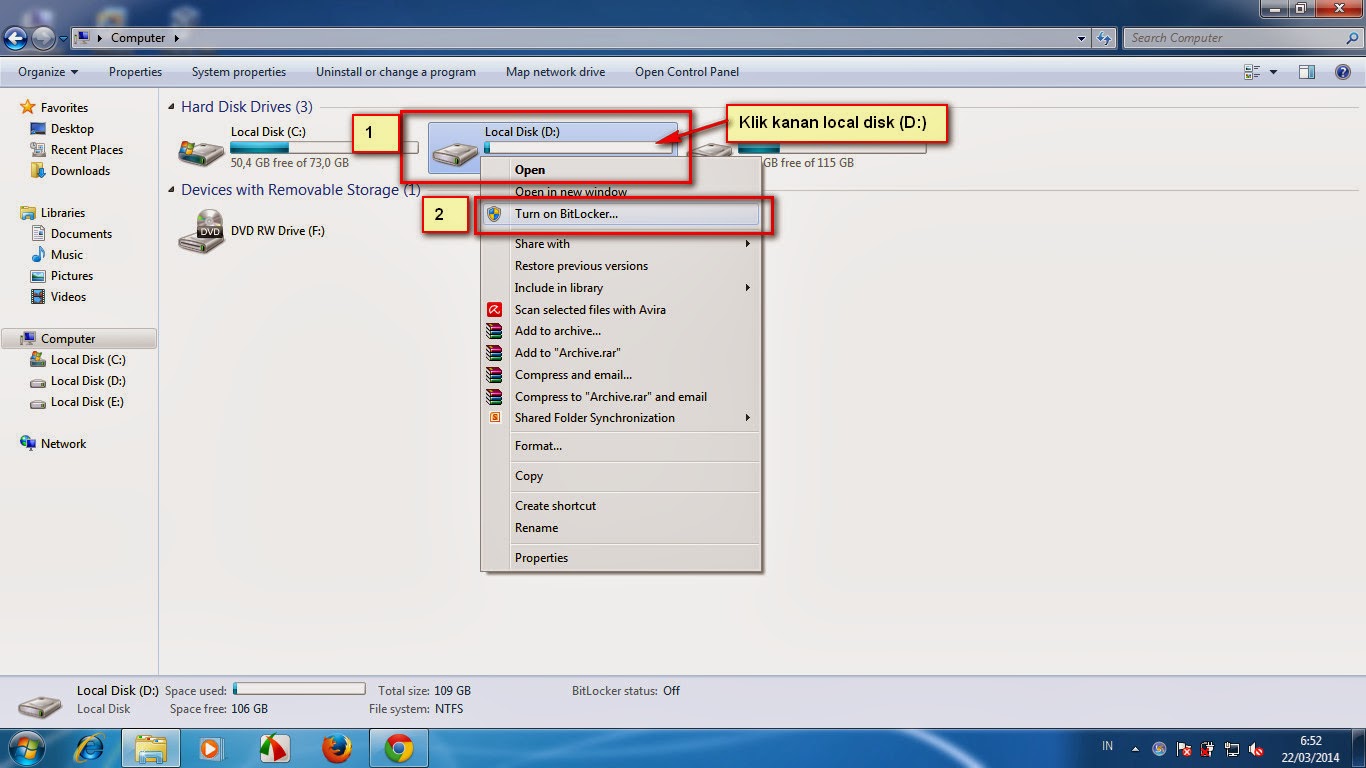 Cara Mengunci Hardisk Dan Folder Dengan Password