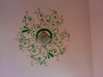 Around the Lamp Ceiling wall decal by Kakshyaachitra at Pune