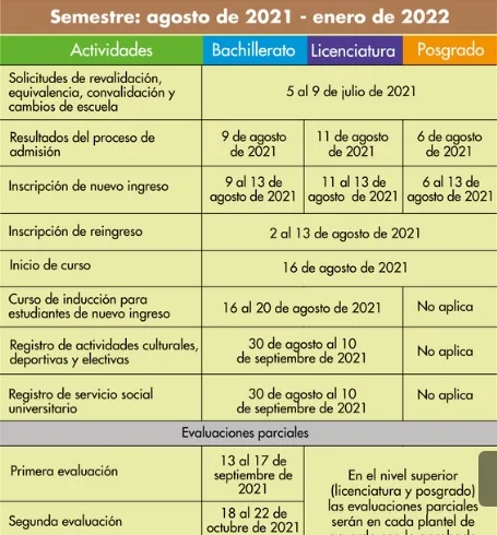 Calendario Escolar 2021 2022