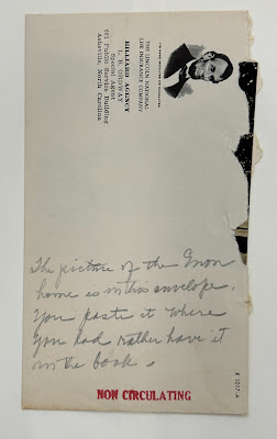 Envelope with handwriting