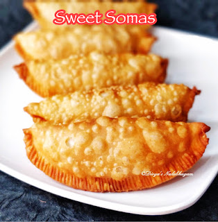 Sweet Somasi | Sweet Somas | Karanji