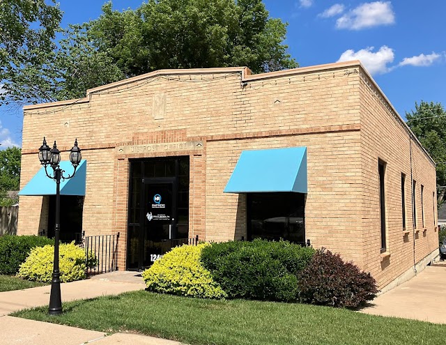 Old Westboro post office, Topeka, Kansas, taken 2023