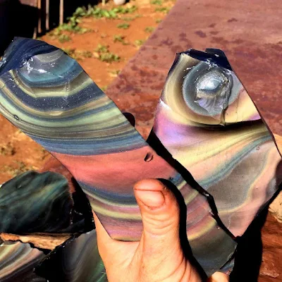 Rainbow Obsidian