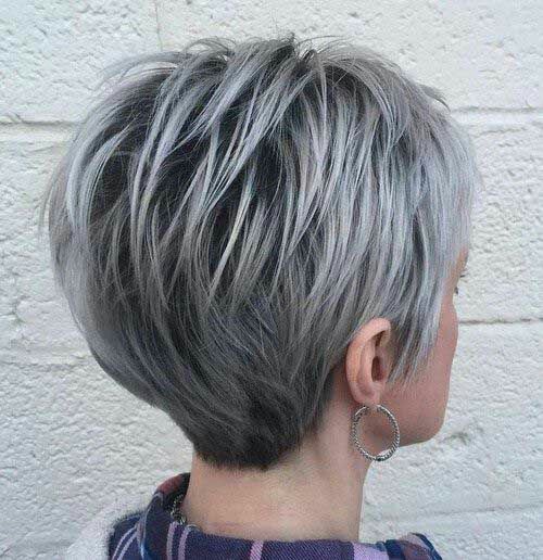 Grey hairstyles 