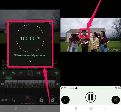 Cara Blur Wajah di Video Menggunakan Aplikasi PutMask-5