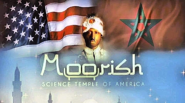 Noble Drew Ali US and Moorish flags Moorish Science Temple of America flag protocol