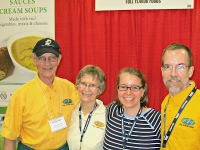 MI Gluten Free Gal with the Swanson Family at the GFAF Expo