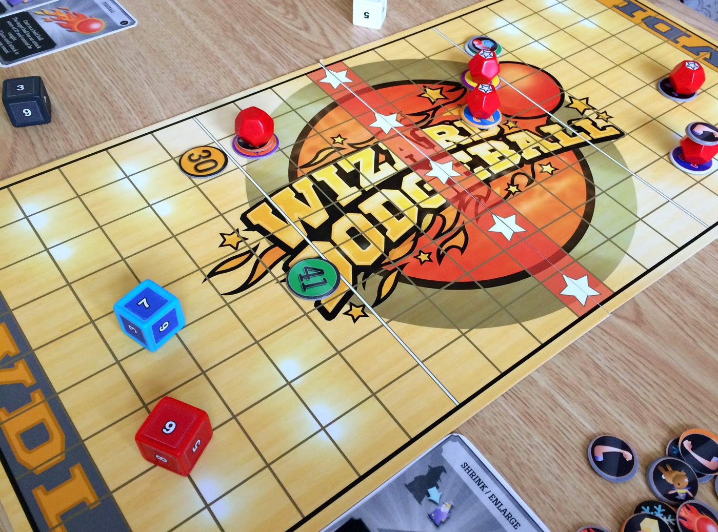 Wizard Dodgeball board game review