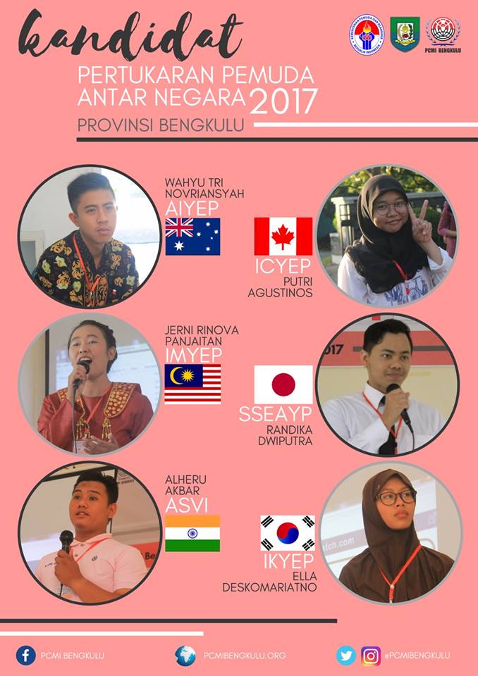 Selamat kepada Kandidat Peserta PPAN 2017 Provinsi Bengkulu