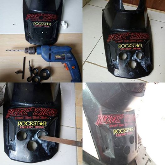 AERO XRIDERS INDONESIA Modifikasi  underseat X  ride  Agar 