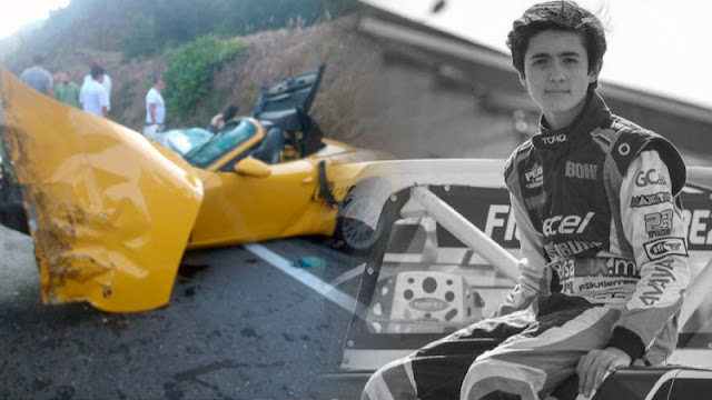 "El que recio anda recio termina" muere a los 17 años piloto mexicano  de Nascar Federico Gutiérrez Hoppe al estrellar su Porche