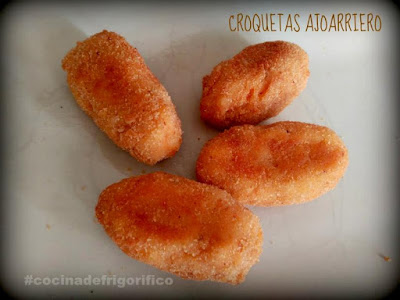 Croquetas ajoarriero #cocinadefrigorifico