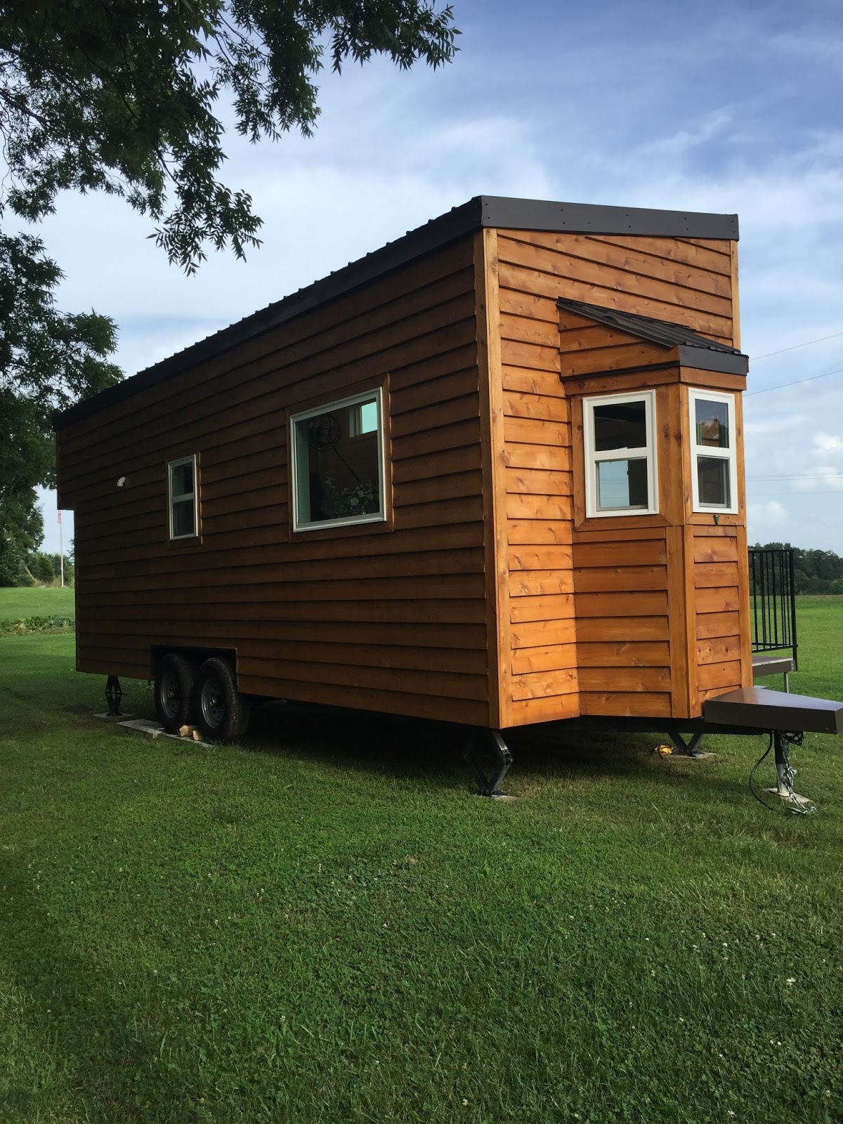  TINY  HOUSE  TOWN Luxurious Tiny  House  in Tennessee 280 Sq Ft 