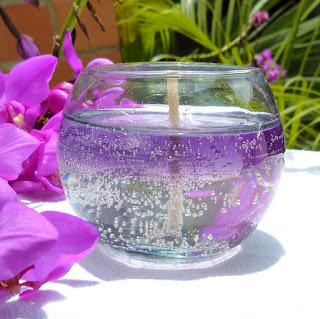 Velas de gel con aromas