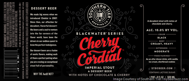 Southern Tier Cherry Cordial Coming To Blackwater Series 500ml Bottles