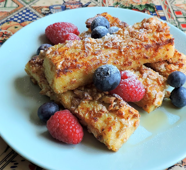 Crisp Cereal French Toast Fingers