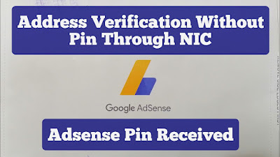 Address verification (PIN) overview - Google AdSense Help