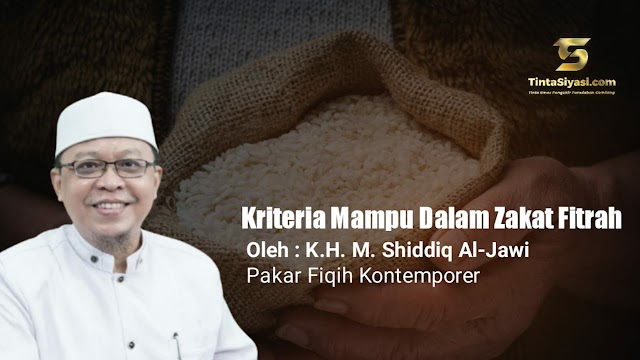 Kriteria Mampu dalam Zakat Fitrah