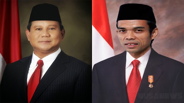 2 Syarat inilah yang Diajukan Ustad Abdul Somad Mau Maju Dampingi Prabowo di Pilpres 2019