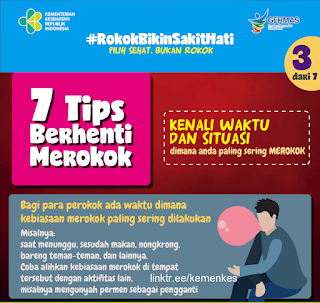 7 Tips Berhenti Merokok Bagian 3