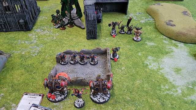 Chaos Space Marines vs Salamanders - 1250pts - Beachhead - a tournament report from Weekend at Burnie's 2 - an invitational event for Moarhammer patrons.