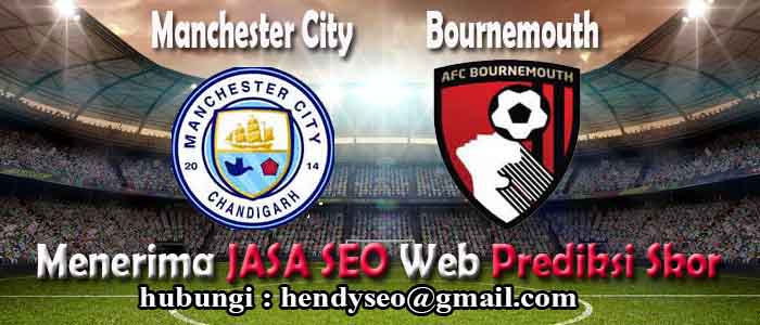 prediksi skor manchester city vs bournemouth