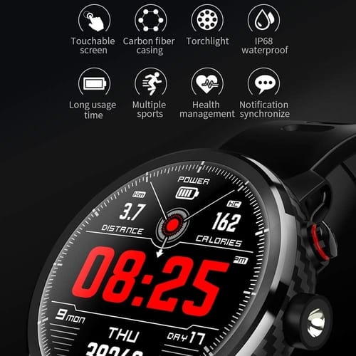 Kivors IP68 Waterproof Bluetooth Smart Watch