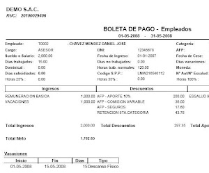 Sabe usted las deducciones laborales?