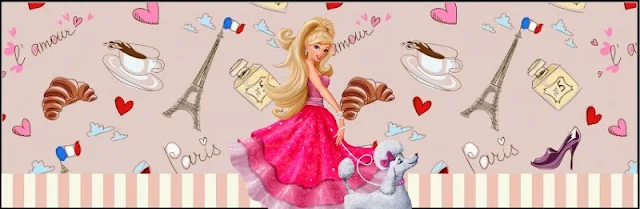 Barbie Magic and Fashion Free Printable  Labels.