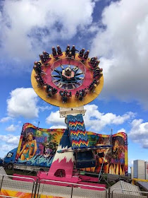 ride at the fairground at Whitley Bay 