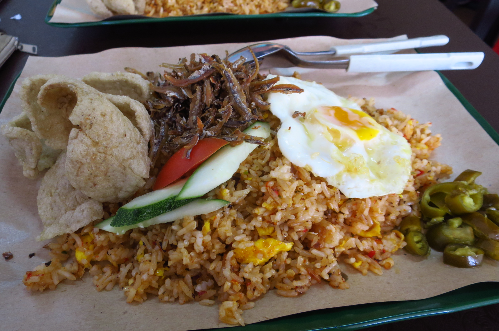 Small Potatoes Make The Steak Look Bigger: A nasi goreng ...