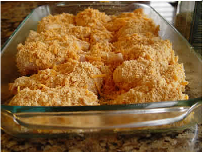 Crispy Cheddar Chicken