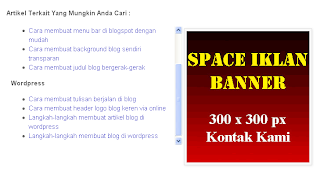 Related post di blogspot