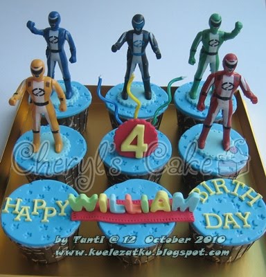 Kue Ulang Tahun Anak  CupCake  Birthday Cake: Power 