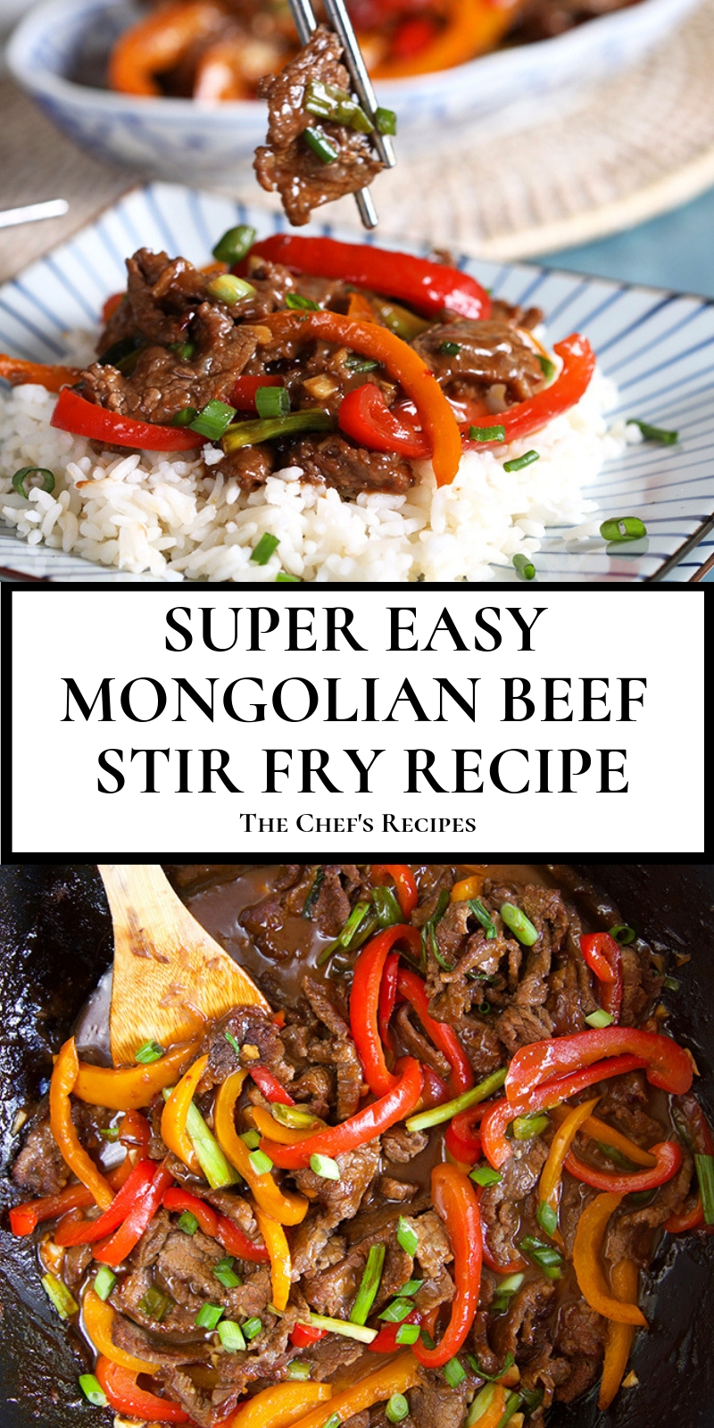 SUPER EASY MONGOLIAN BEEF STIR FRY RECIPE