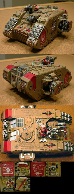 Warhammer 40k: Black Templar Plastic Land Raider Crusader