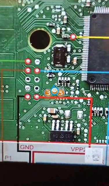 Autel IM508 Read VAG MQB RH850 R7F01402 with APB131 3