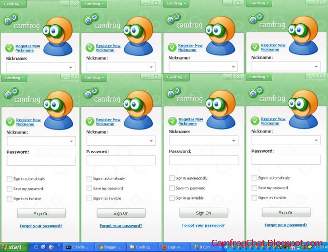 Cara Login Multi ID Camfrog