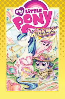 MLP Adventures in Friendship - Volume 5 Comic by IDW Main cover by Sara Richard