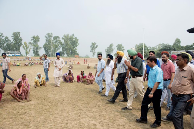 Development of Sports Park - Famous Political Leader