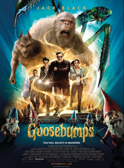 Goosebumps 2015 American 3D Computer Animated Horror Comedy Film