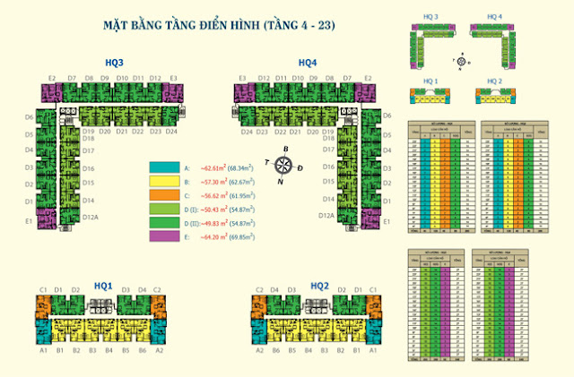 Mặt bằng HQC Plaza