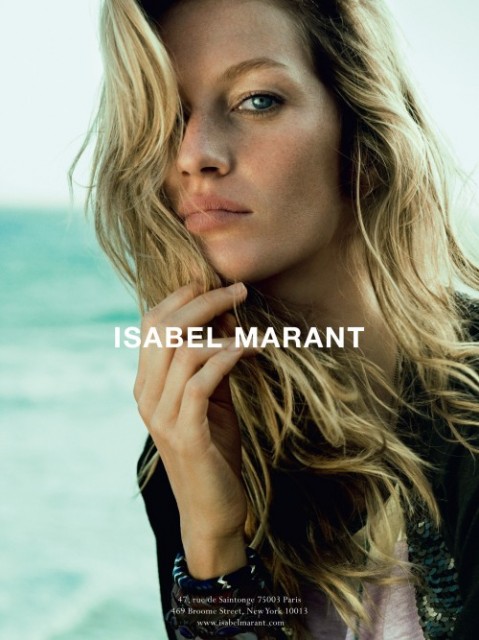 Gisele Bundchen x Isabel Marant Spring Summer 2011 Styled by Emmanuelle Alt