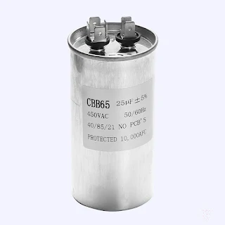 CBB65 450VAC 25uF Motor Capacitor Air Conditioner Compressor Start Capacitor hown - store