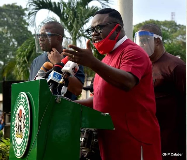 Governor Ayade: Mischief Makers  Wondering Why Coronavirus Have Not Entered Cross River Forget that  The Virus Is Not Politics, But a Biological Issue