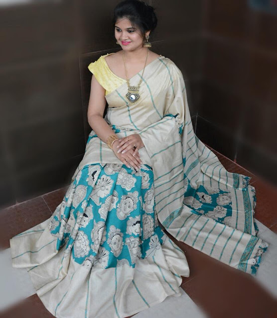  Linen Chanderi Sarees