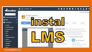 Cara Instal LMS Moodle Hosting