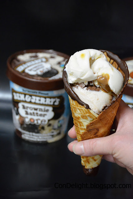 waffle cone ben&Jerry's core גביעי גלידה ביתיים