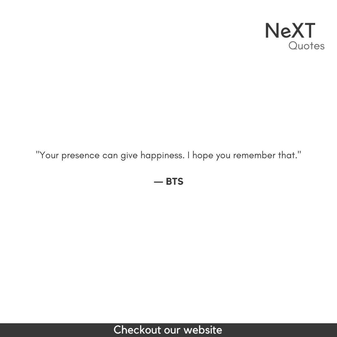 BTS Quotes