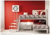 RED BEDROOMS - COLORS FOR BEDROOMS - BEDROOMS BY COLORS - BEDROOMS AND COLORS - MEANING OF COLORS